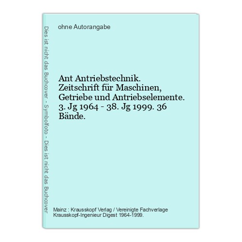 Ant antriebstechnik - ant,