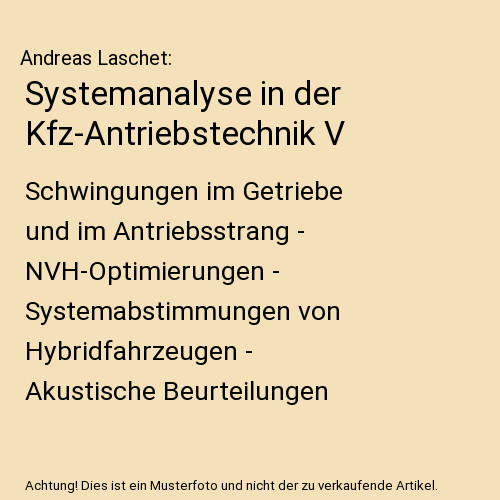 Systemanalyse der - systemanalyse,